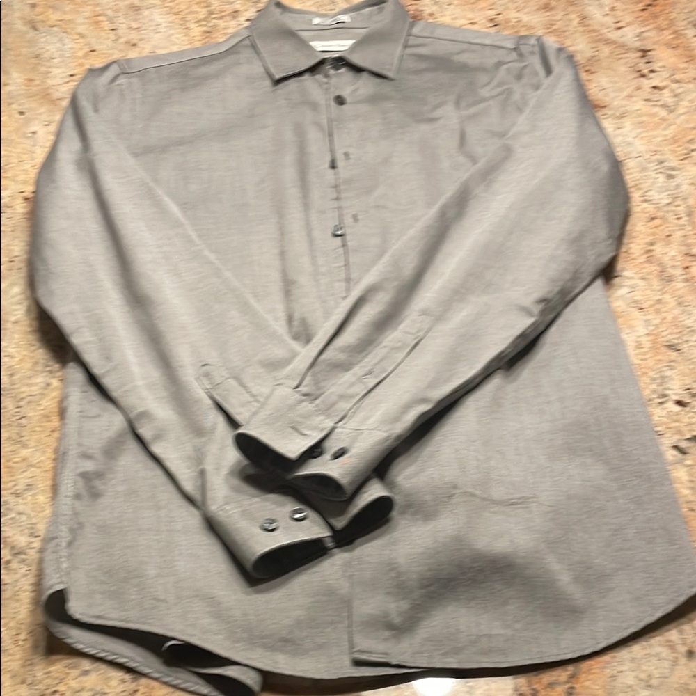 Calvin Klein Grey dress shirt